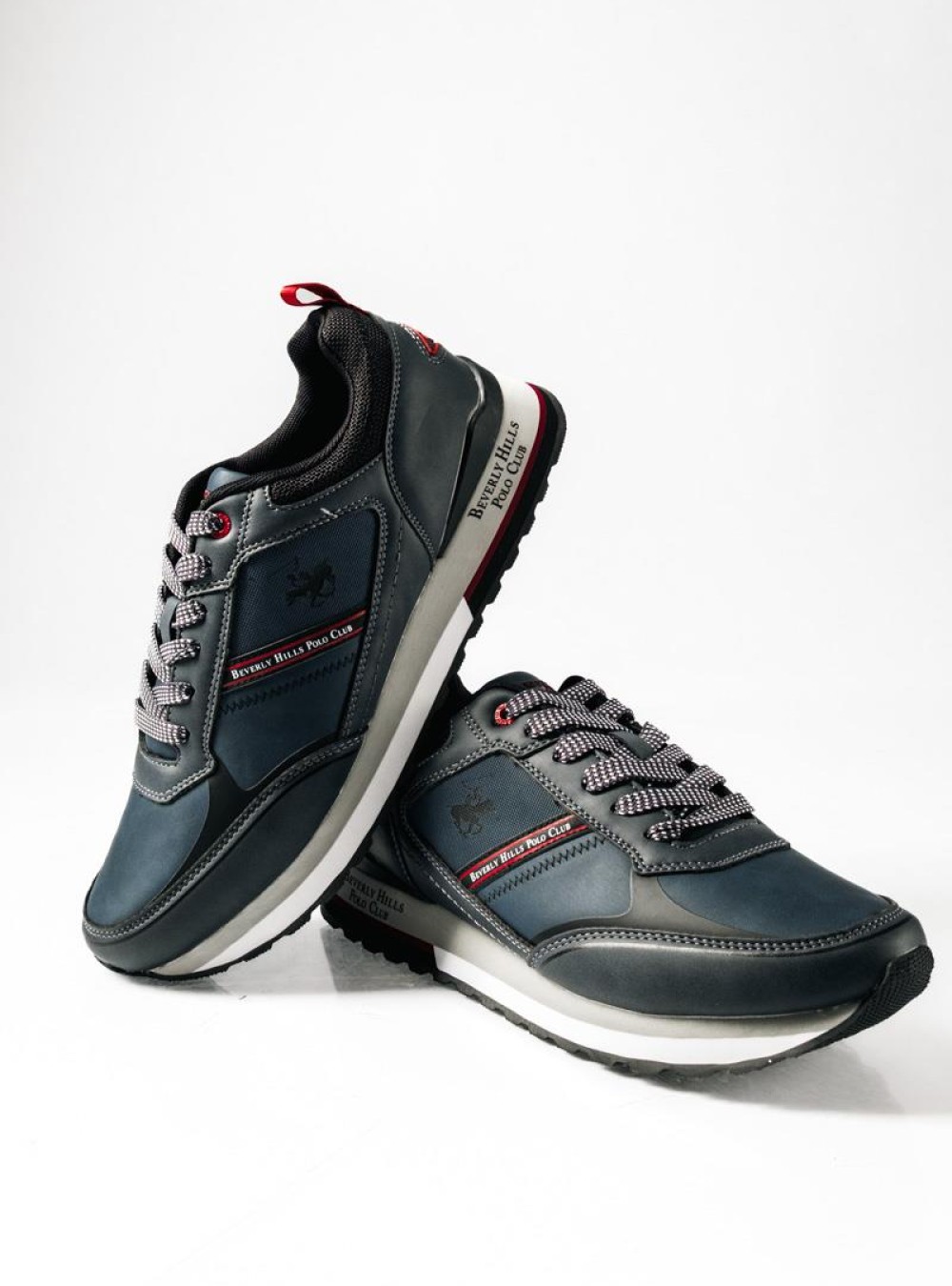 BEVERLY HILLS POLO CLUB αδιάβροχα sneakers σε μπλέ απόχρωση BEVERLY HILLS POLO CLUB αδιάβροχα sneakers σε μπλέ απόχρωση