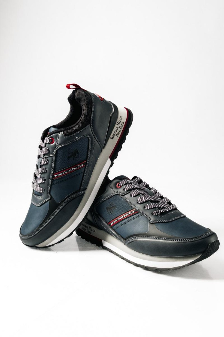 BEVERLY HILLS POLO CLUB αδιάβροχα sneakers σε μπλέ απόχρωση BEVERLY HILLS POLO CLUB αδιάβροχα sneakers σε μπλέ απόχρωση