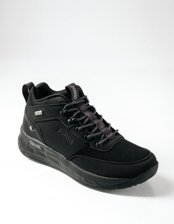 JOMA αθλητικά αδιάβροχα μαύρα μποτάκια με memory foam JOMA αθλητικά αδιάβροχα μαύρα μποτάκια με memory foam