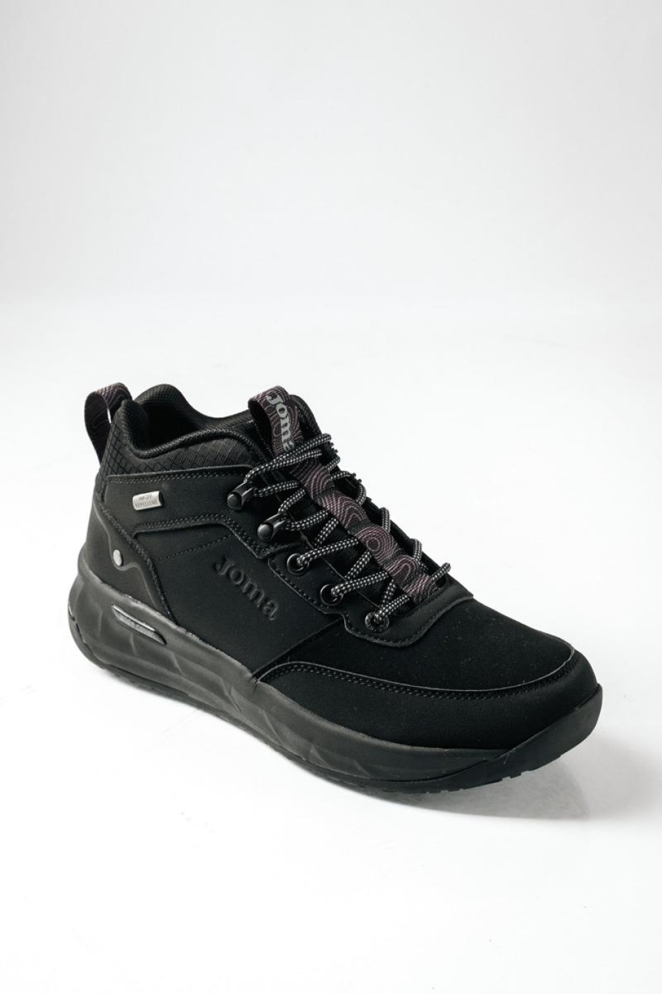 JOMA αθλητικά αδιάβροχα μαύρα μποτάκια με memory foam JOMA αθλητικά αδιάβροχα μαύρα μποτάκια με memory foam