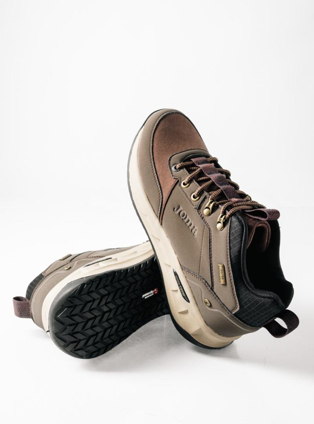 JOMA αθλητικά αδιάβροχα καφέ μποτάκια με memory foam JOMA αθλητικά αδιάβροχα καφέ μποτάκια με memory foam