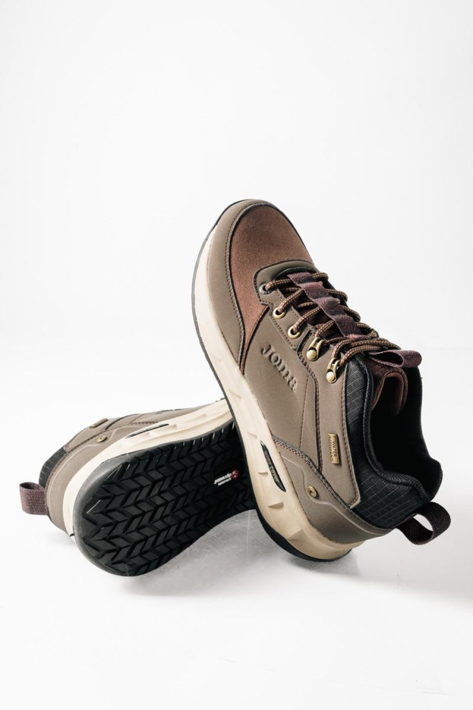 JOMA αθλητικά αδιάβροχα καφέ μποτάκια με memory foam JOMA αθλητικά αδιάβροχα καφέ μποτάκια με memory foam