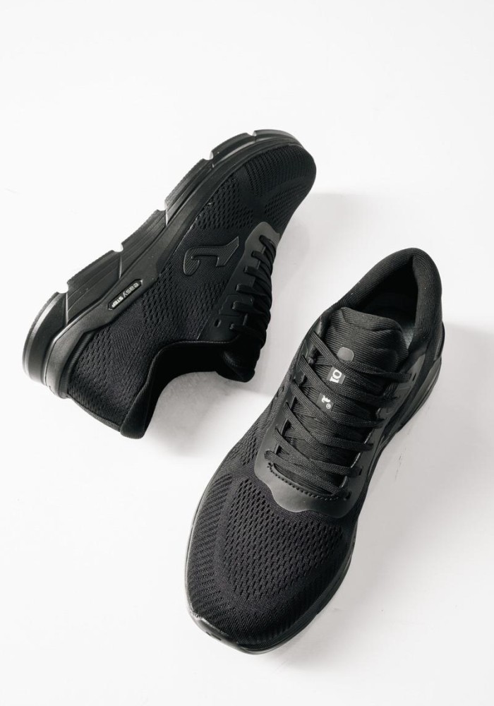 JOMA ανδρικά υφασμάτινα αθλητικά με memory foam σε μαύρο χρώμα JOMA ανδρικά υφασμάτινα αθλητικά με memory foam σε μαύρο χρώμα