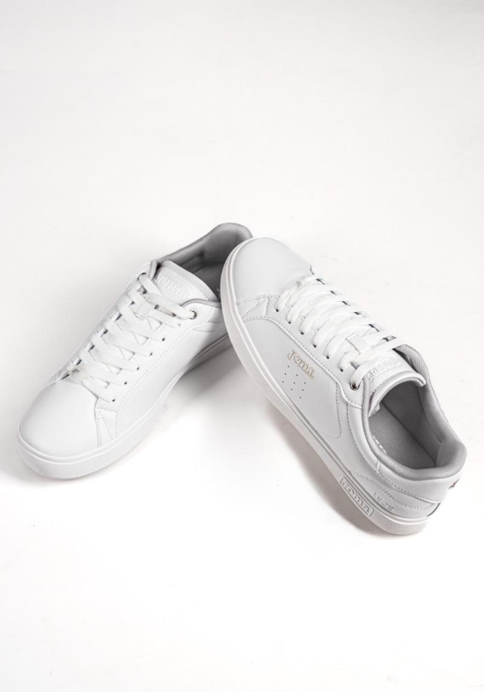 Joma ανδρικά λευκά sneakers με minimal και διαχρονικό σχεδιασμό