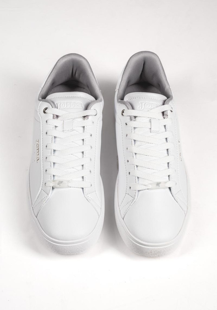 Joma ανδρικά λευκά sneakers με minimal και διαχρονικό σχεδιασμό