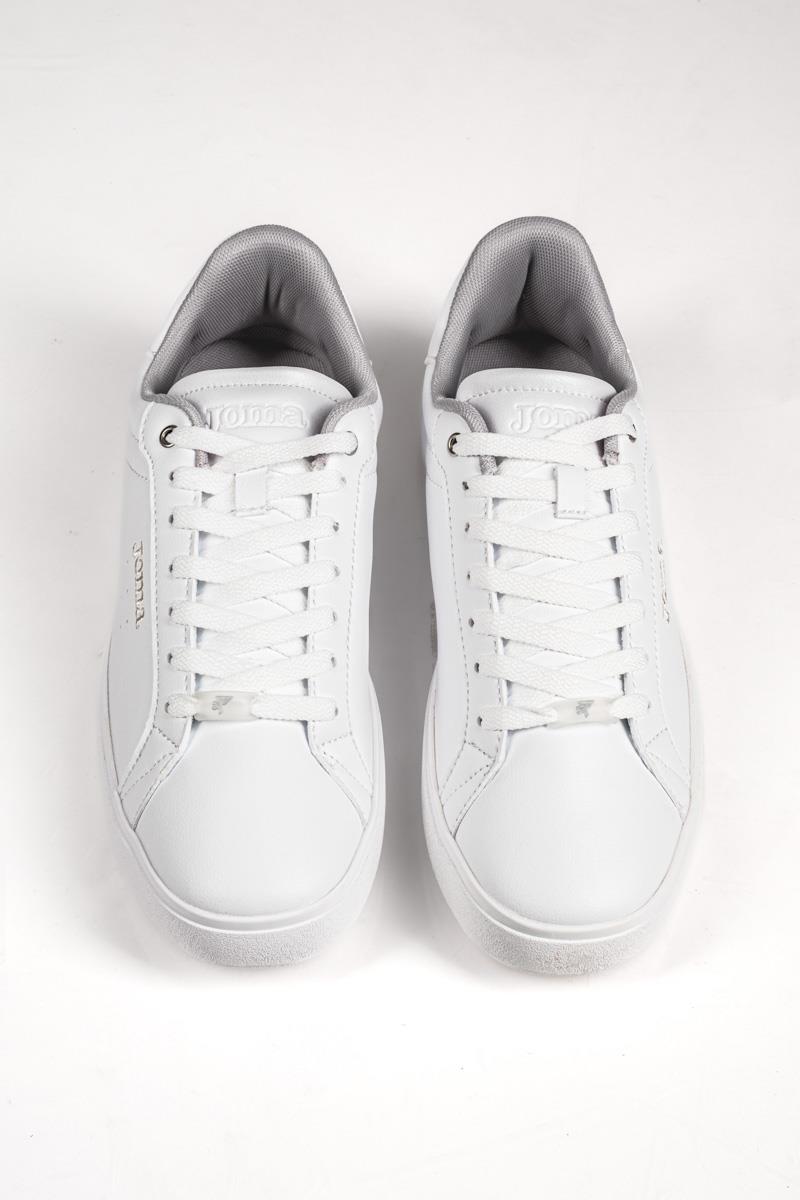 Joma ανδρικά λευκά sneakers με minimal και διαχρονικό σχεδιασμό