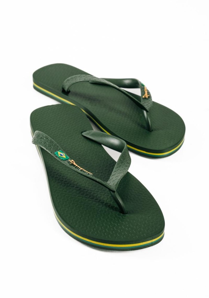 Ipanema Classic Brazil II ανδρικές σαγιονάρες σε λαδί χρώμα