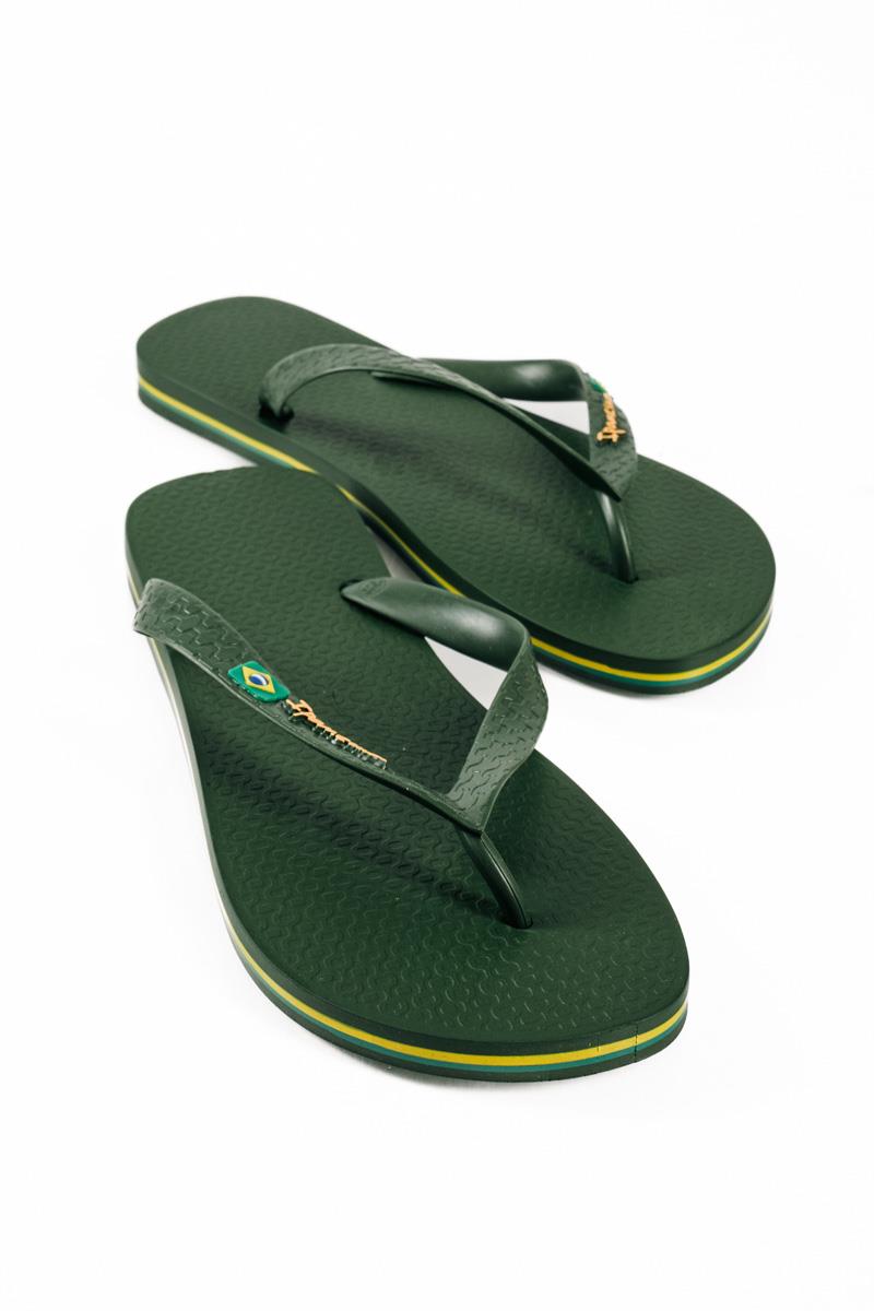 Ipanema Classic Brazil II ανδρικές σαγιονάρες σε λαδί χρώμα