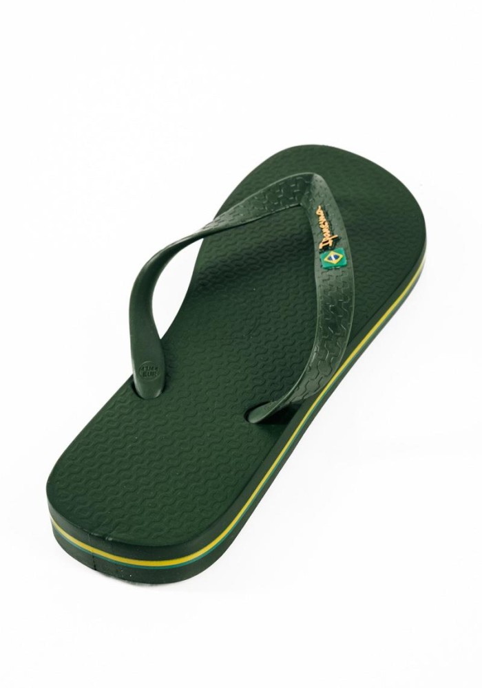 Ipanema Classic Brazil II ανδρικές σαγιονάρες σε λαδί χρώμα