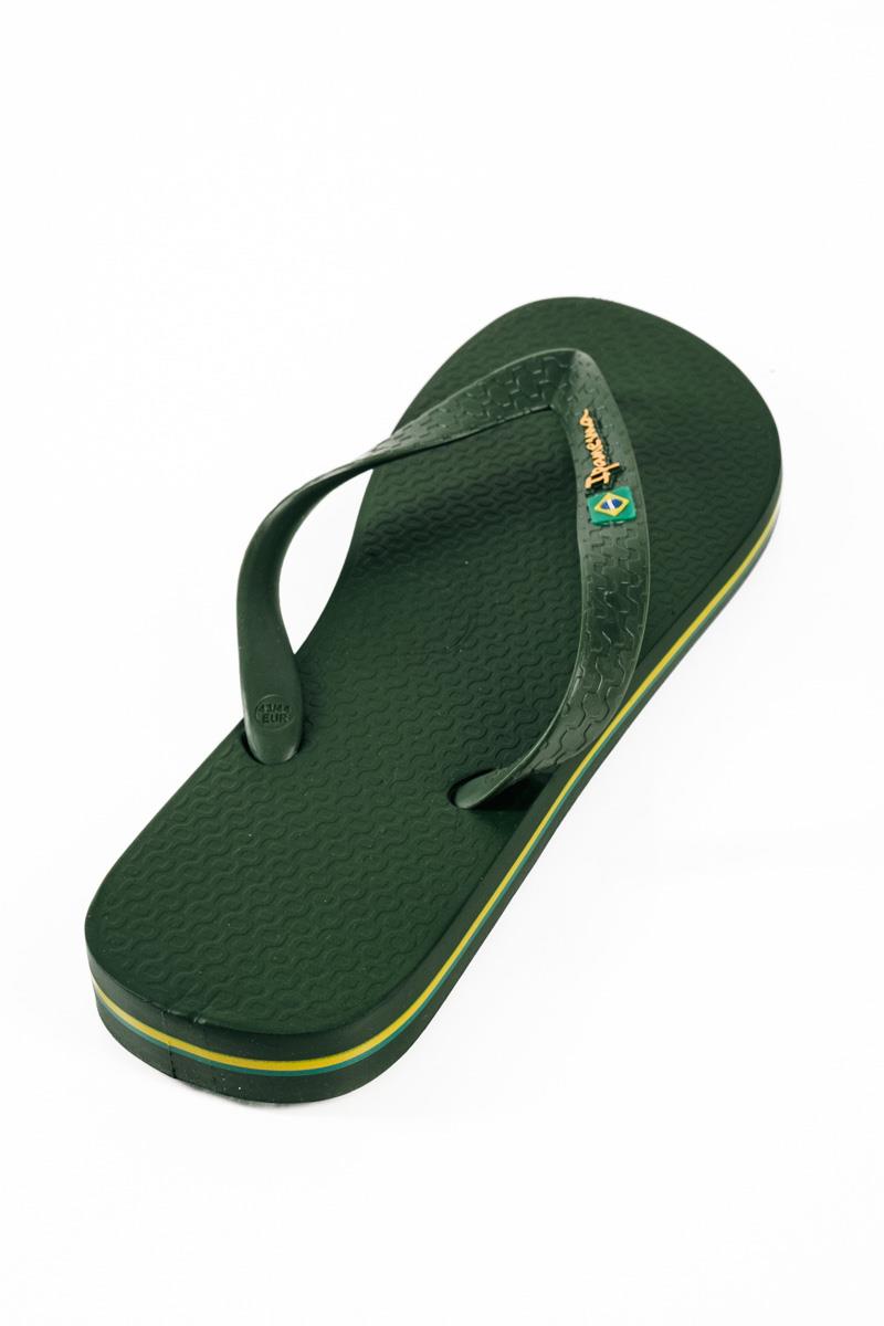 Ipanema Classic Brazil II ανδρικές σαγιονάρες σε λαδί χρώμα