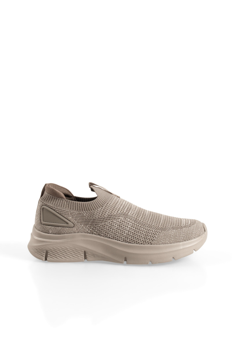 Γκρι ανδρικά sneakers της Xti από διαπνέον υφασμάτινο υλικό