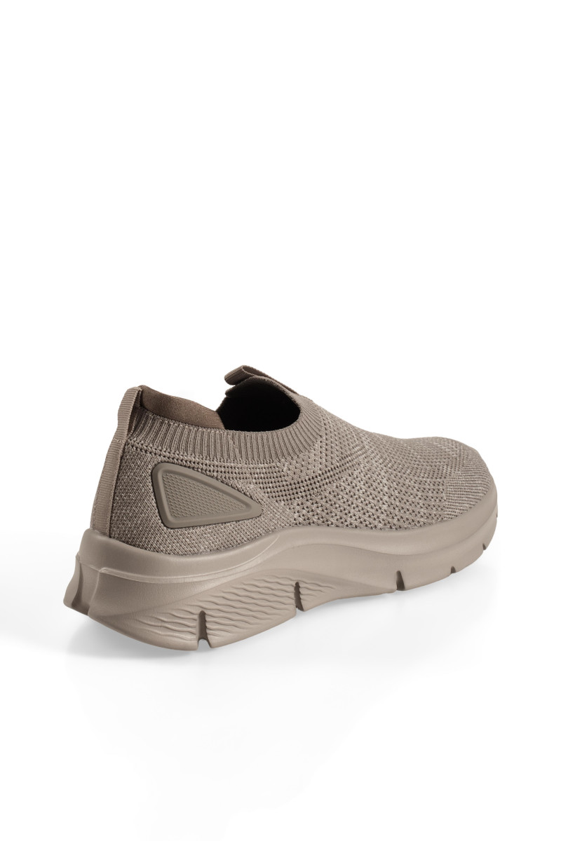 Γκρι ανδρικά sneakers της Xti από διαπνέον υφασμάτινο υλικό