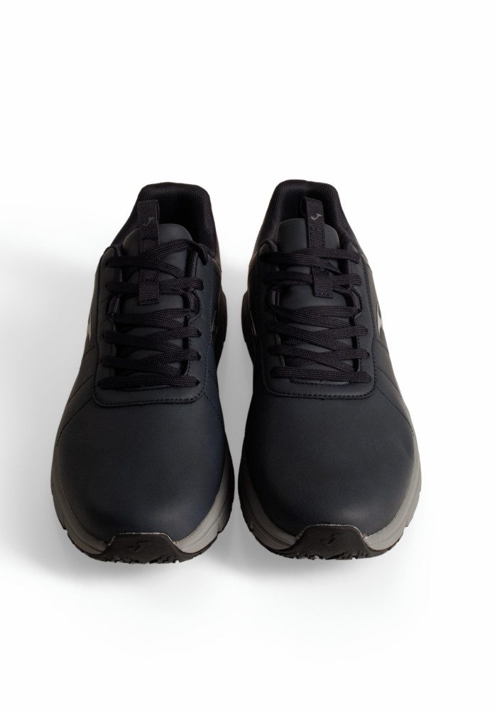 Ανδρικά παπούτσια Joma μπλε casual με ραφές και κορδόνια