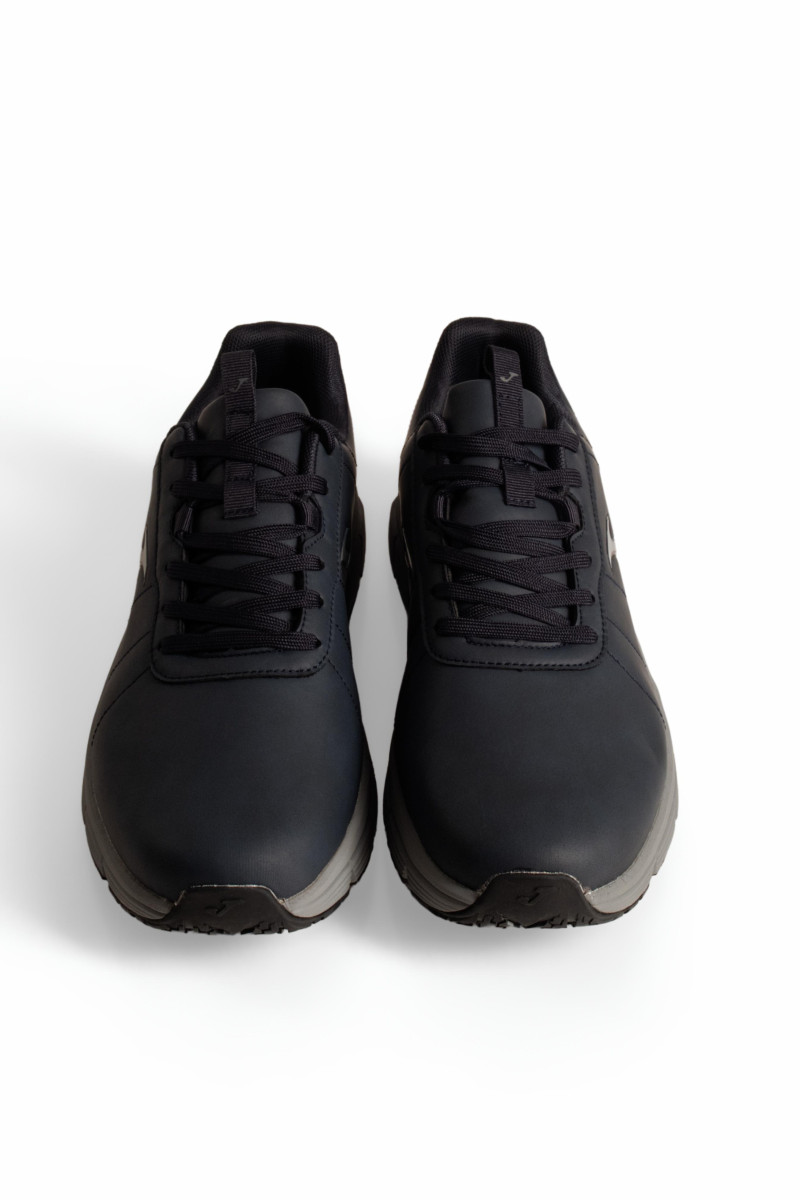 Ανδρικά παπούτσια Joma μπλε casual με ραφές και κορδόνια
