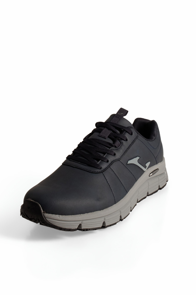 Ανδρικά παπούτσια Joma μπλε casual με ραφές και κορδόνια