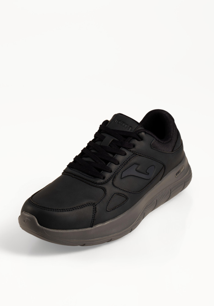 Ανδρικά sneakers Joma μπλε με κορδόνια και ανάγλυφα πλαϊνά