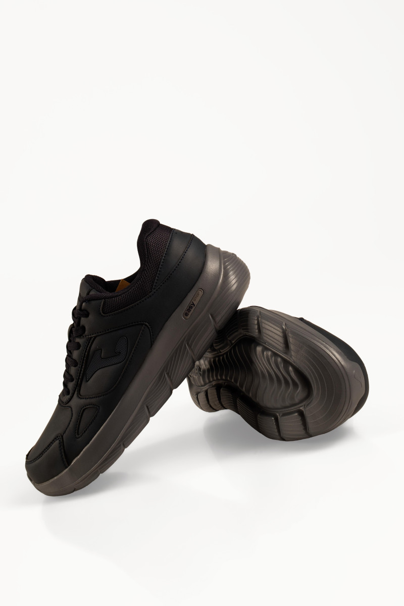 Ανδρικά sneakers Joma μπλε με κορδόνια και ανάγλυφα πλαϊνά