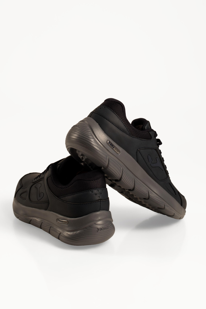 Ανδρικά sneakers Joma μπλε με κορδόνια και ανάγλυφα πλαϊνά