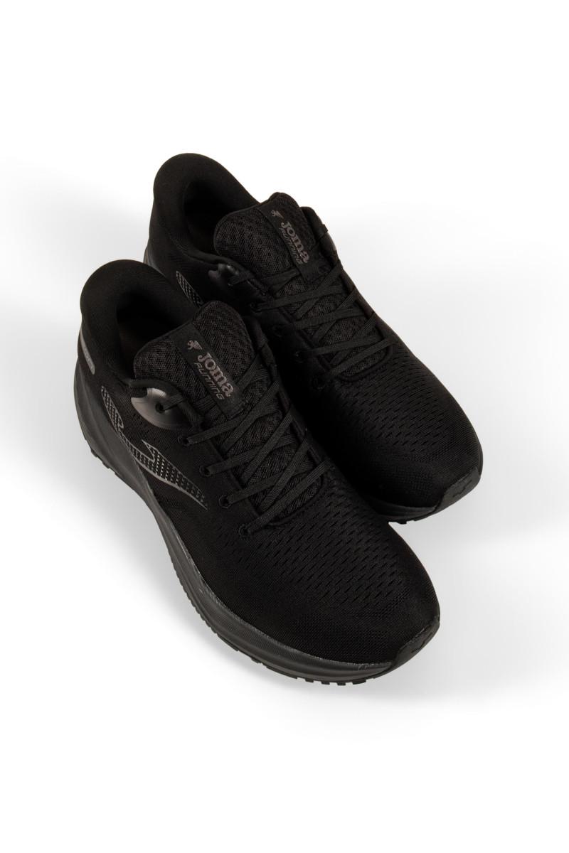 Ανδρικά sneakers Joma μαύρα με πλαϊνό λογότυπο και chunky σόλα
