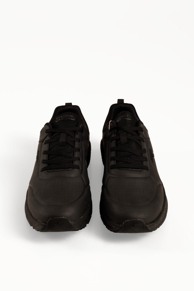 Ανδρικά sneakers Joma total black με ενισχυμένη αθλητική σόλα