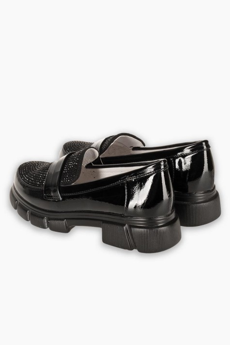 Chunky loafers για κορίτσια με στρασάκια 004.914-23514-LU