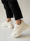 Chunky sneakers σε συνδυασμό υλικών 330.LY632-L