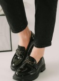 Λουστρίνι Chunky loafers με μεταλλικό διακοσμητικό 330.5520-11-LU