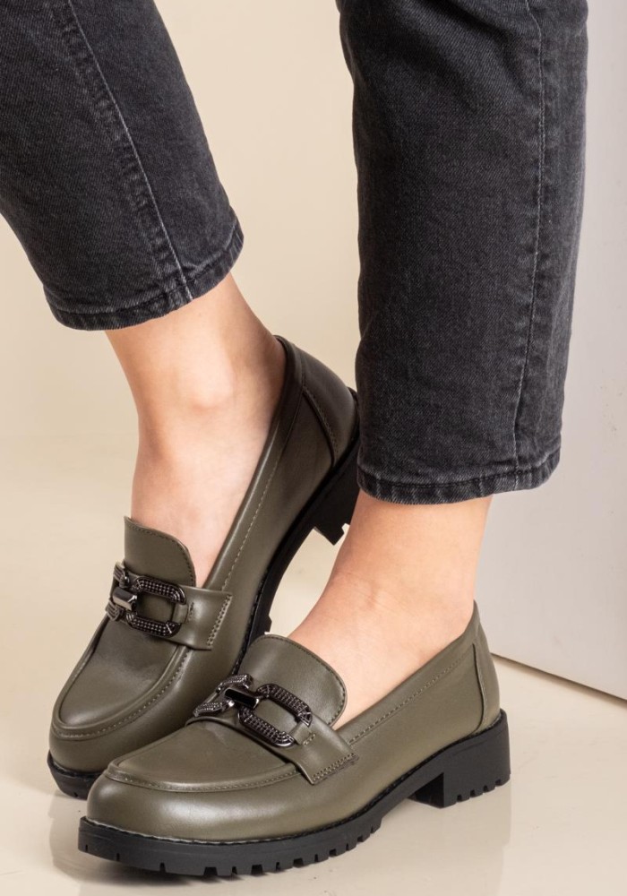 B-SOFT loafers με διακοσμητικό ζωνάκι 405.18401-L ΛΑΔΙ