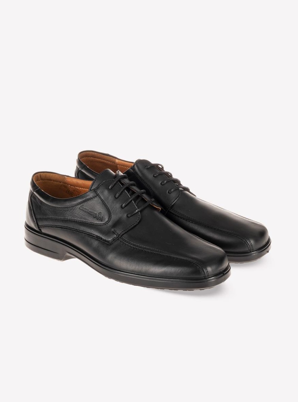 BOXER Ανδρικό comfort δετό 031.13789-L ΜΑΥΡΟ