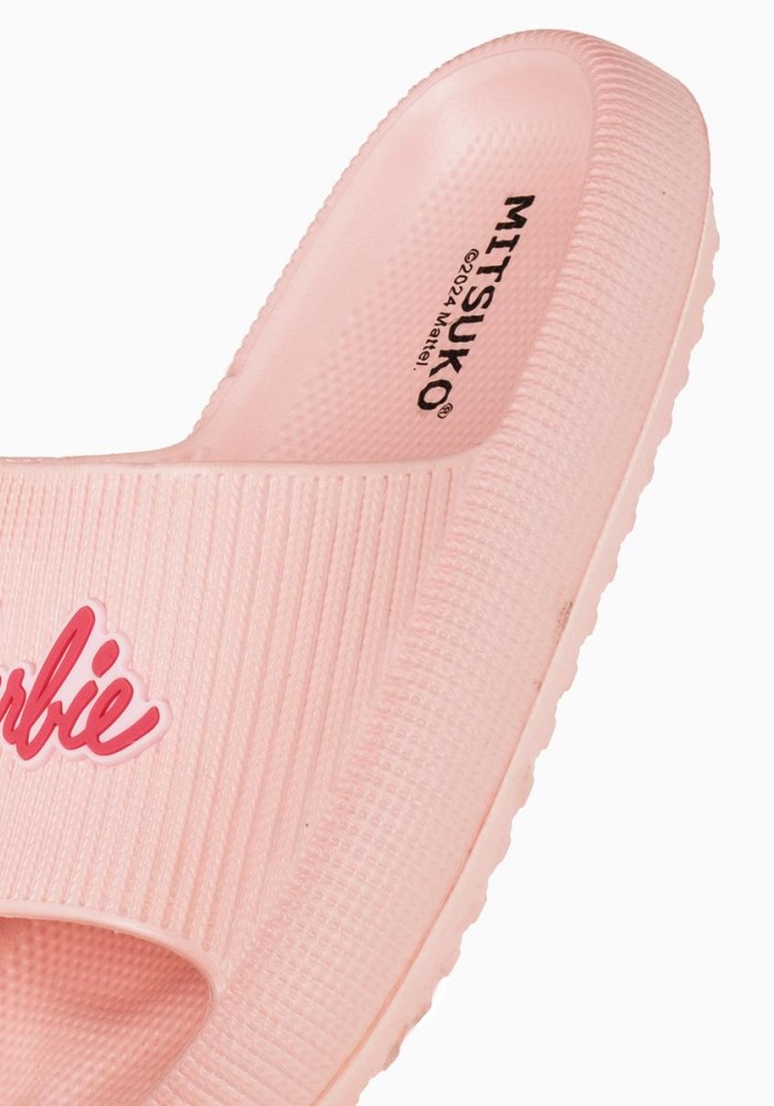 Mitsuko Γυναικεία σαγιονάρα με φάσα BARBIE 019.SA66580W-P ΡΟΖ