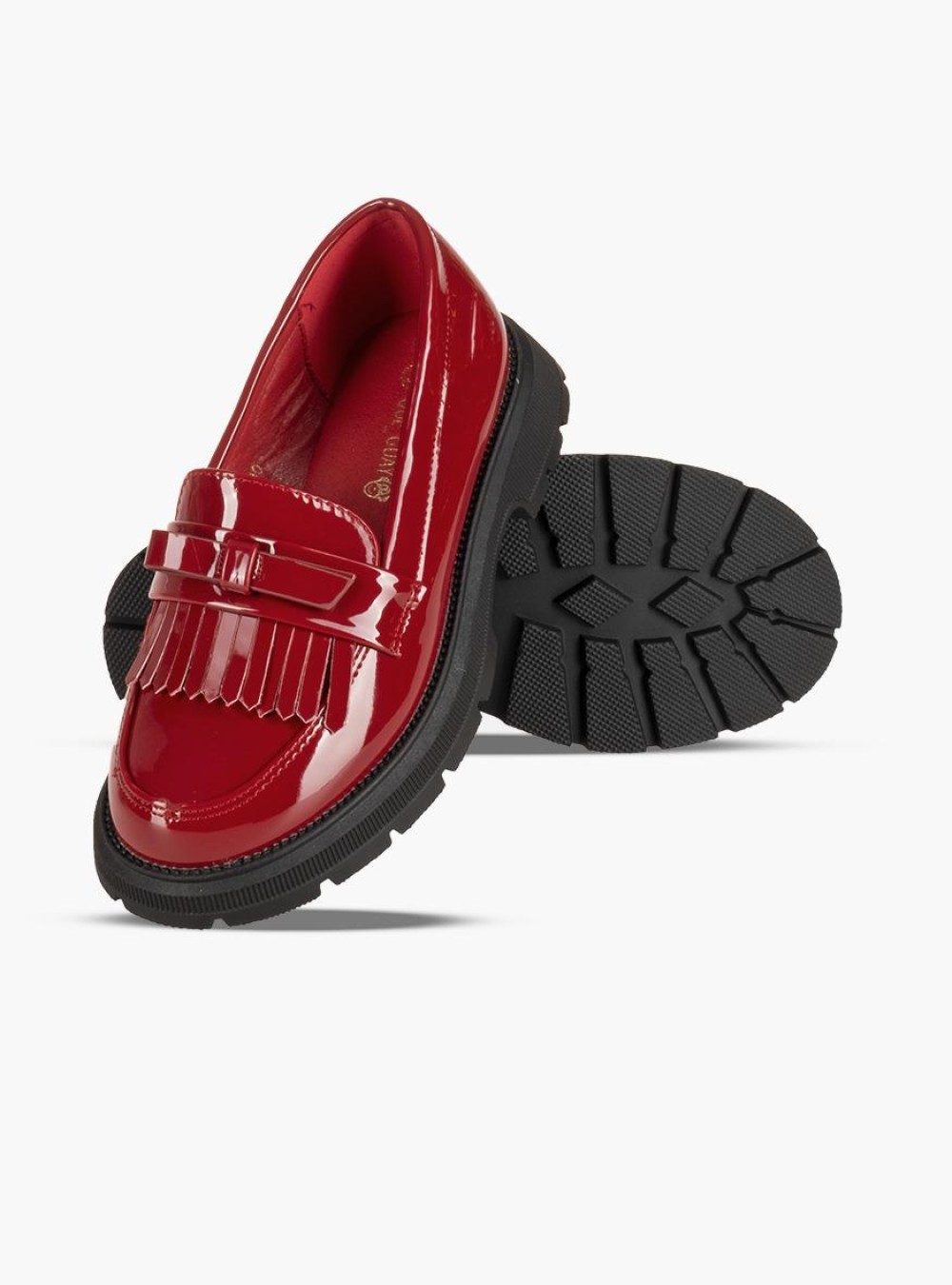 Loafers λουστρίνι για κορίτσια 396.DR19-LU ΜΠΟΡΝΤΩ Loafers λουστρίνι για κορίτσια 396.DR19-LU ΜΠΟΡΝΤΩ