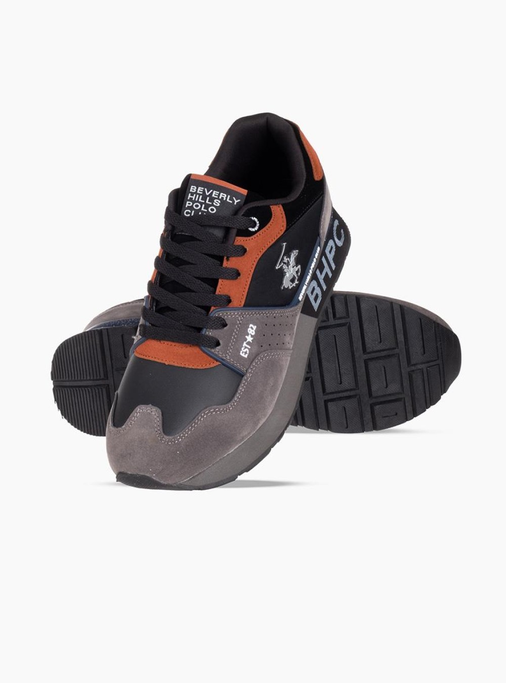 Beverly Hills Polo Club Ανδρικά sneakers 426.W24HM6853-C ΓΚΡΙ Beverly Hills Polo Club Ανδρικά sneakers 426.W24HM6853-C ΓΚΡΙ