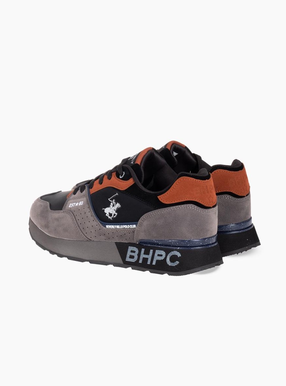 Beverly Hills Polo Club Ανδρικά sneakers 426.W24HM6853-C ΓΚΡΙ Beverly Hills Polo Club Ανδρικά sneakers 426.W24HM6853-C ΓΚΡΙ