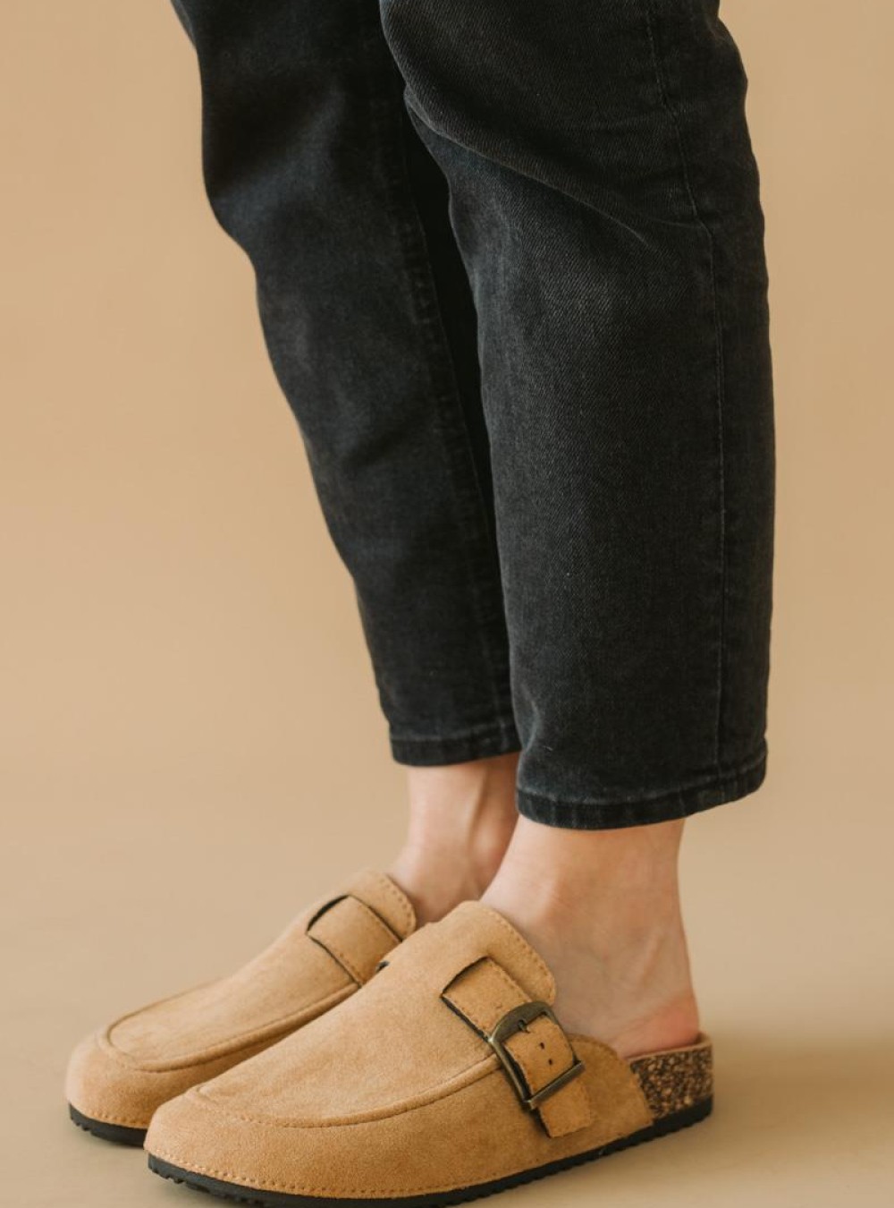 Fussbett suede clogs με τοκά 330.5008-C ΤΑΜΠΑ Fussbett suede clogs με τοκά 330.5008-C ΤΑΜΠΑ