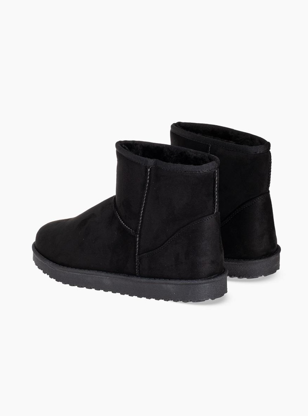 Suede μποτάκι με εσωτερική γούνα 431.DM992-C ΜΑΥΡΟ Suede μποτάκι με εσωτερική γούνα 431.DM992-C ΜΑΥΡΟ