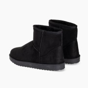 Suede μποτάκι με εσωτερική γούνα 431.DM992-C ΜΑΥΡΟ Suede μποτάκι με εσωτερική γούνα 431.DM992-C ΜΑΥΡΟ