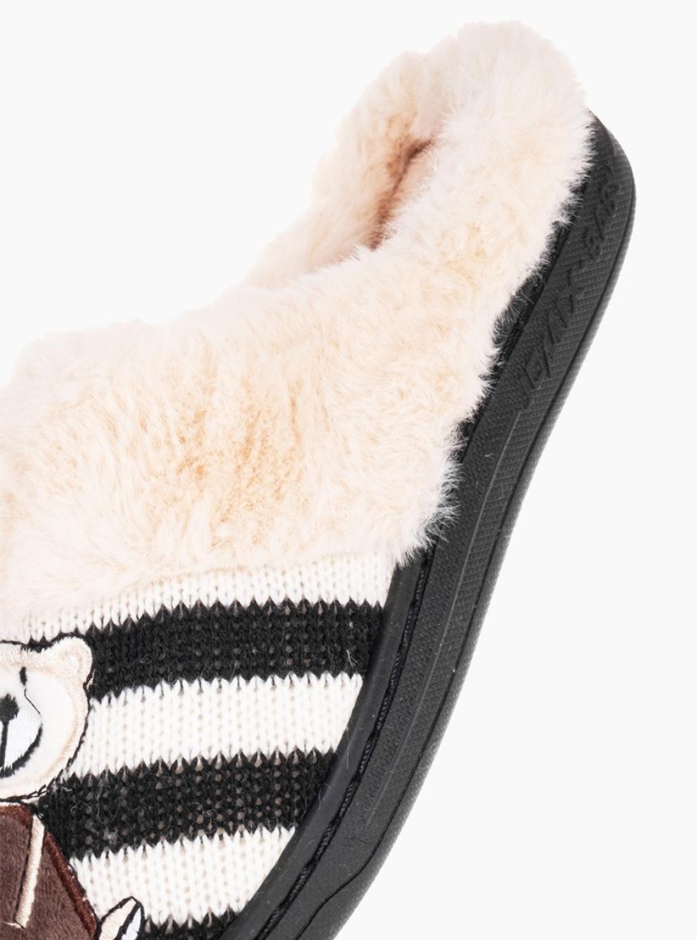 Παντόφλες για κορίτσια ριγέ 421.MB3742-F ΜΑΥΡΟ Παντόφλες για κορίτσια ριγέ 421.MB3742-F ΜΑΥΡΟ