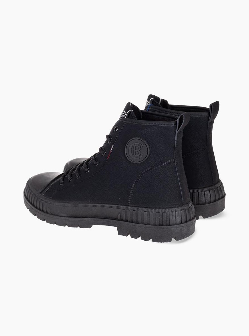 Ανδρικό μποτάκι sneaker 029.CBM320504-L ΜΑΥΡΟ Ανδρικό μποτάκι sneaker 029.CBM320504-L ΜΑΥΡΟ