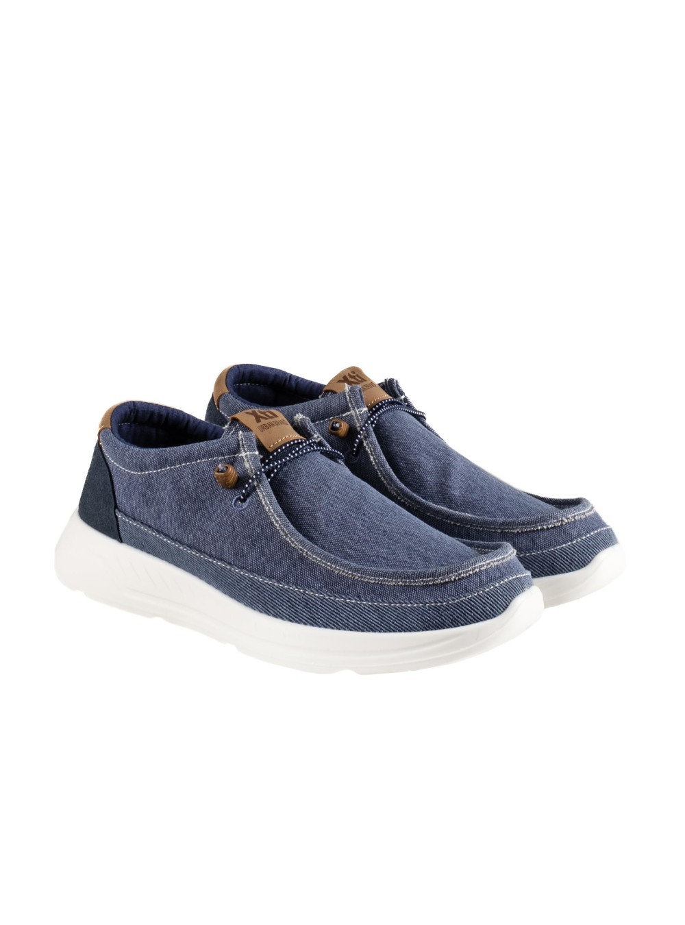 Xti loafer με λαστιχένια κορδόνια 395.141394-F ΜΠΛΕ Xti loafer με λαστιχένια κορδόνια 395.141394-F ΜΠΛΕ