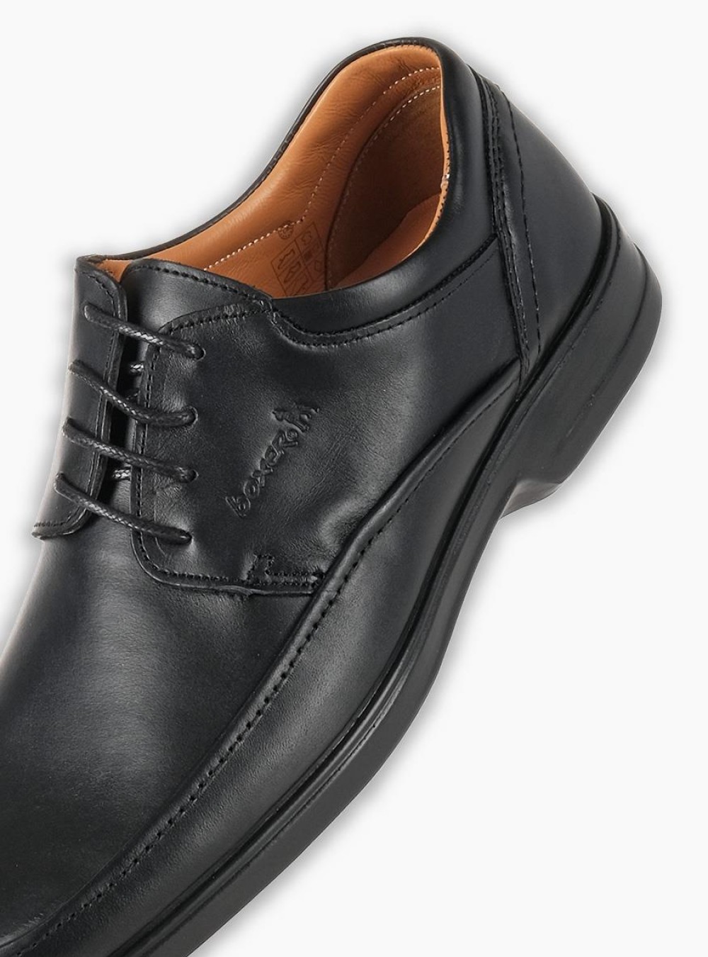 BOXER Ανδρικό comfort δετό 031.13792-L ΜΑΥΡΟ
