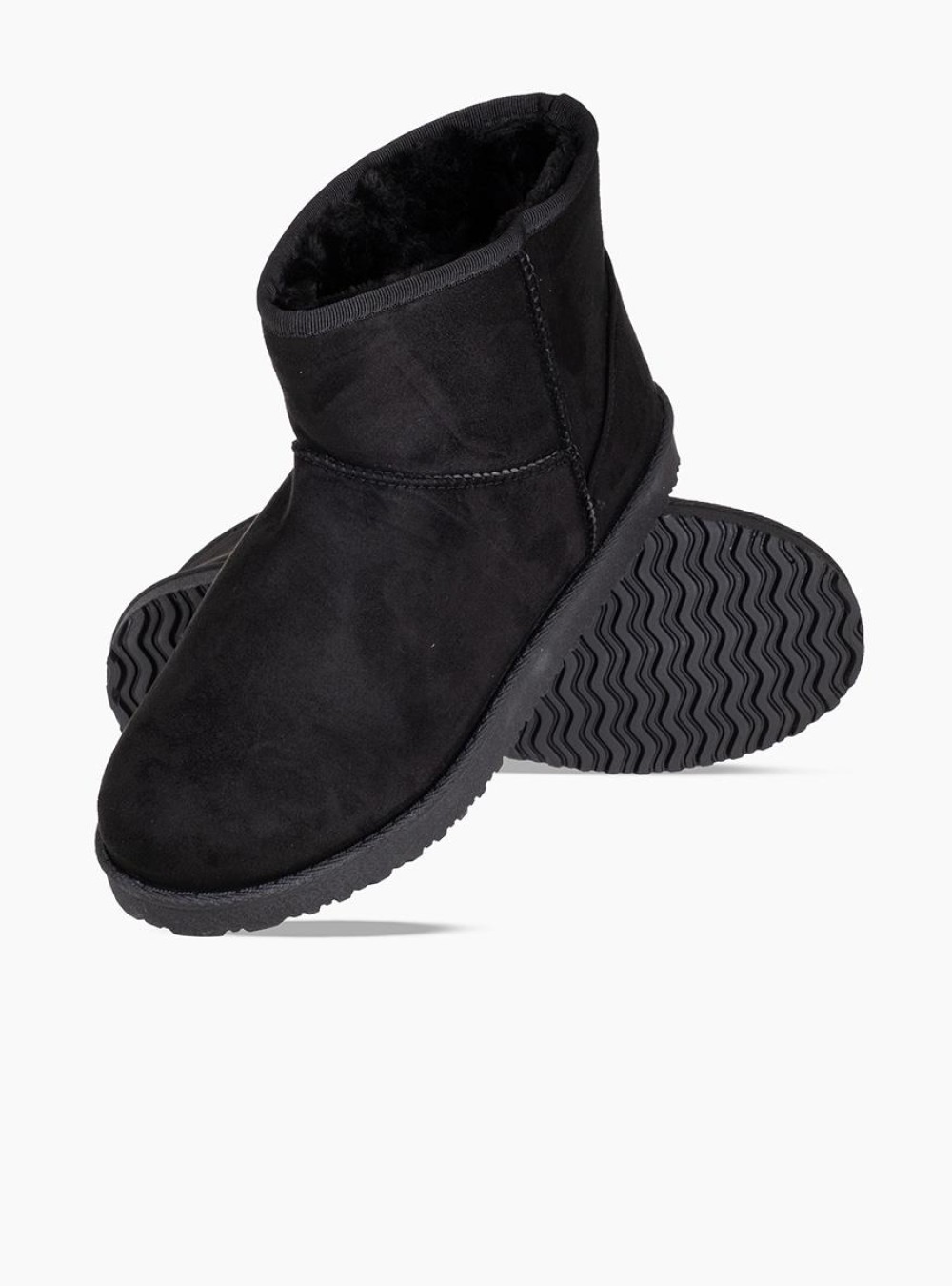 Suede μποτάκι με εσωτερική γούνα 431.DM992-C ΜΑΥΡΟ Suede μποτάκι με εσωτερική γούνα 431.DM992-C ΜΑΥΡΟ