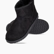 Suede μποτάκι με εσωτερική γούνα 431.DM992-C ΜΑΥΡΟ Suede μποτάκι με εσωτερική γούνα 431.DM992-C ΜΑΥΡΟ