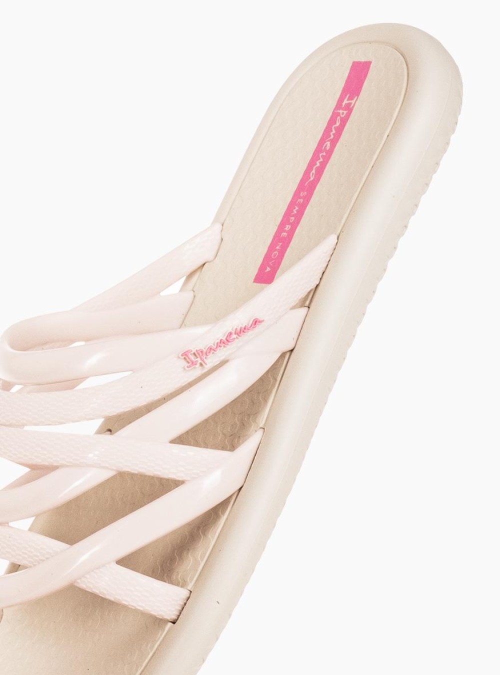 Ipanema γυναικείες σαγιονάρες με φάσα με πολλαπλά λουράκια 004.780-24376-26-P ΜΠΕΖ Ipanema γυναικείες σαγιονάρες με φάσα με πολλαπλά λουράκια 004.780-24376-26-P ΜΠΕΖ