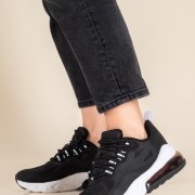 Running sneakers με αερόσολα 330.D0179-L ΜΑΥΡΟ/ΑΣΠΡΟ Running sneakers με αερόσολα 330.D0179-L ΜΑΥΡΟ/ΑΣΠΡΟ