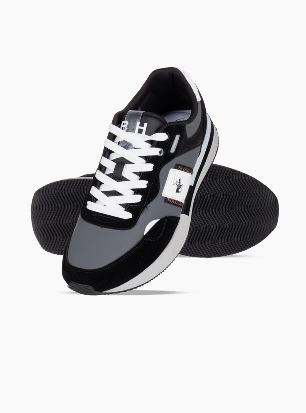 Beverly Hills Polo Club Ανδρικά sneakers 426.W24HM6852-L ΜΑΥΡΟ Beverly Hills Polo Club Ανδρικά sneakers 426.W24HM6852-L ΜΑΥΡΟ