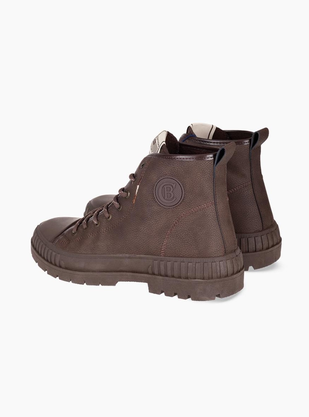 Ανδρικό μποτάκι sneaker 029.CBM320504-L ΚΑΦΕ Ανδρικό μποτάκι sneaker 029.CBM320504-L ΚΑΦΕ