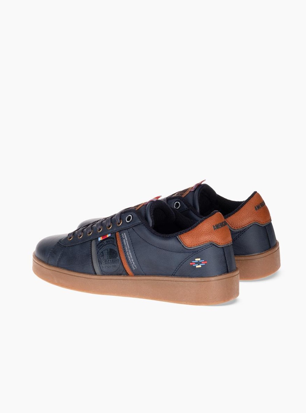 AMERICANINO Ανδρικά sneakers 029.AMM424X85-L ΜΠΛΕ AMERICANINO Ανδρικά sneakers 029.AMM424X85-L ΜΠΛΕ