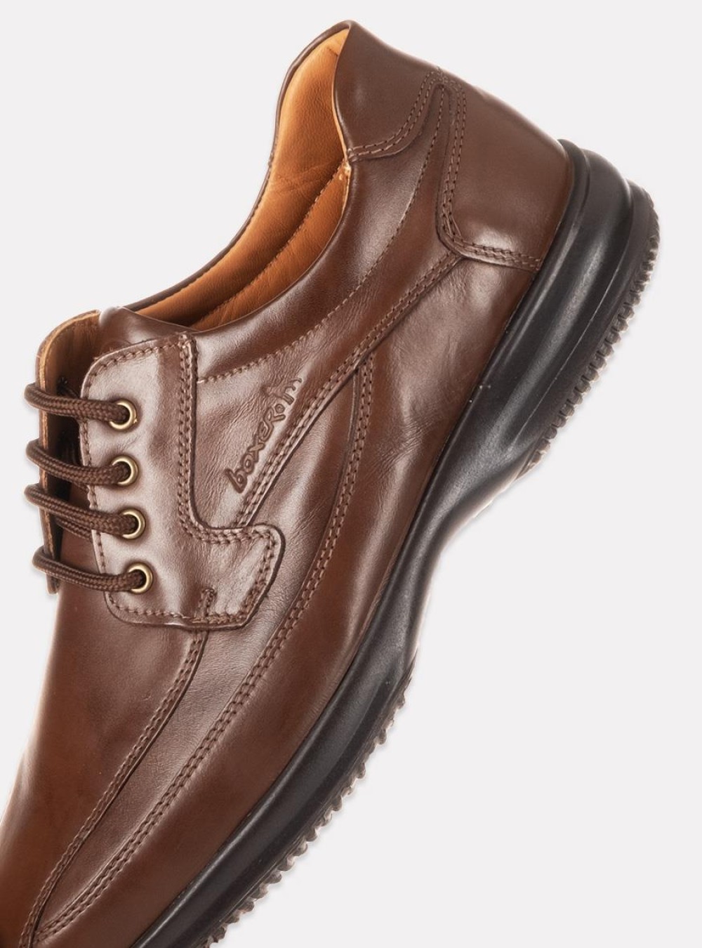 BOXER Ανδρικό comfort δετό 031.12134-L ΚΑΦΕ