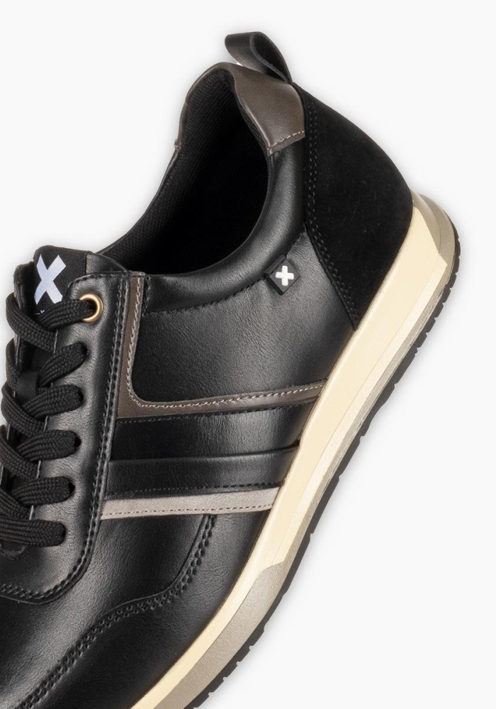 XTI Sneaker ανδρικό 395.142168-L ΜΑΥΡΟ