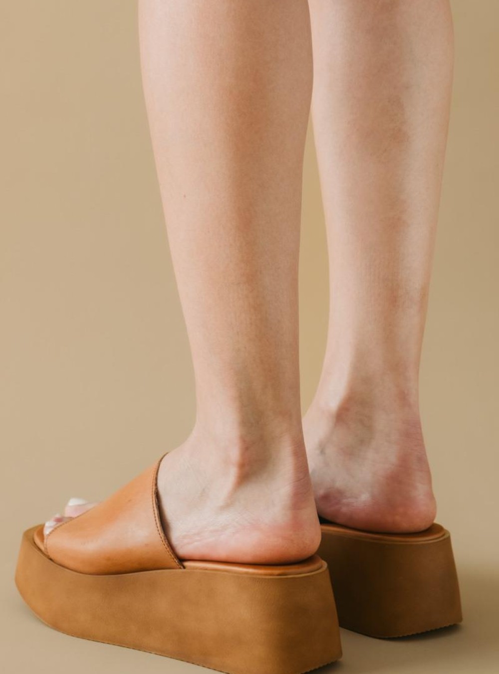 BAROQUE Πλατφόρμες με φαρδιά φάσα 305.802-L ΤΑΜΠΑ BAROQUE Πλατφόρμες με φαρδιά φάσα 305.802-L ΤΑΜΠΑ